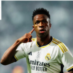 Vinicius Jr football image for Real Madrid transfer story