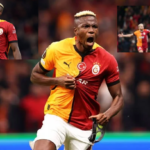 Victor Osimhen football news thumbnail about his goals for Galatasaray