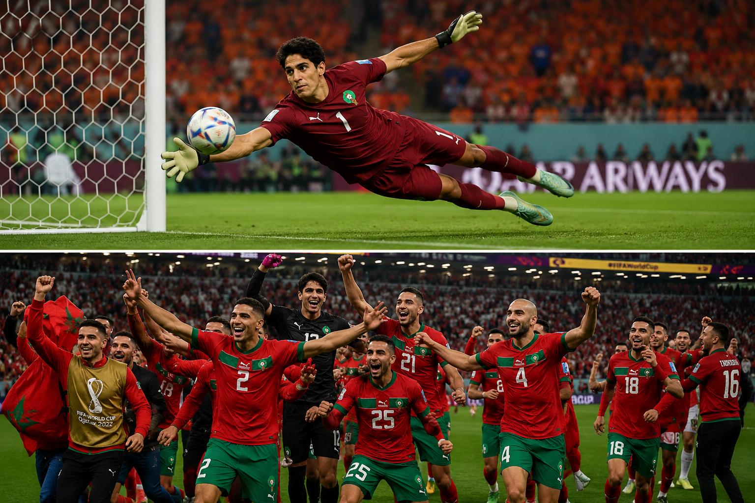 Morocco Netherlands penalties”
